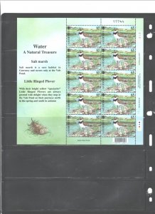 GUERNSEY,2001,EUROPA#732-735,MNH; 4 SHEETS=$15.00; 1 SET=$1.75