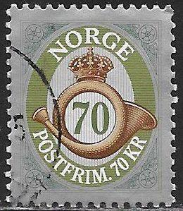Norway 1752 Used - Posthorn