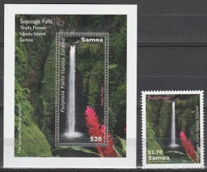 Samoa #1154-5 MNH  CV $19.25