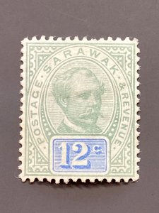 Sarawak 16 F-VF MH. Scott $ 20.00