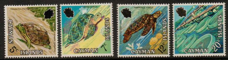 CAYMAN ISLANDS SG294/7 1971 TURTLES MNH