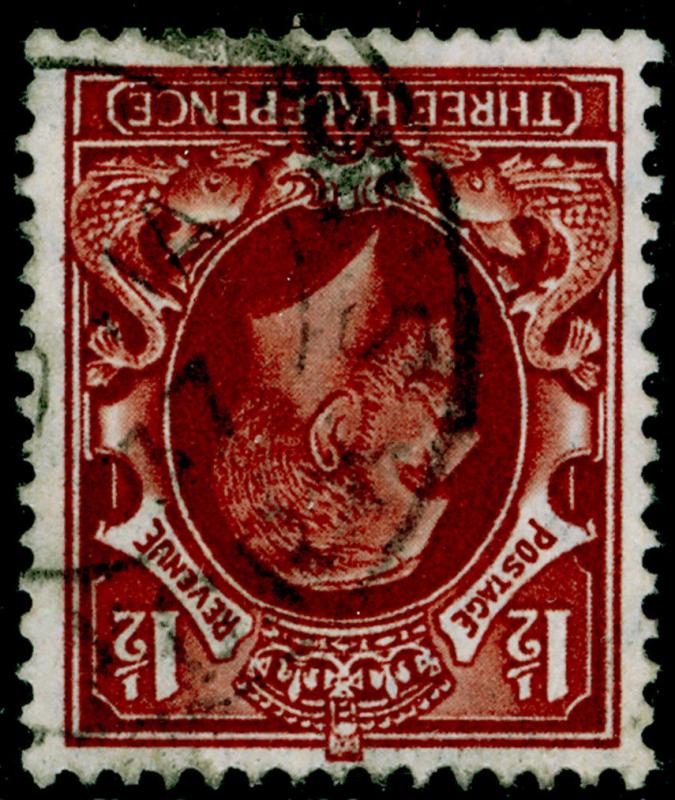 SG441Wi, 1½d red-brown, FINE USED. WMK INVERTED. 