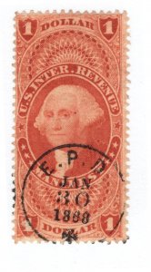 U.S. - R72c - E.P.D. cancel - Jan 30, 1888 - Fine/Very Fine - Used