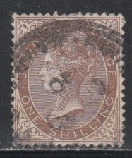 Jamaica # 53, Queen Victoria, Used, 1/3 Cat.