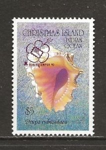 Christmas Island Scott catalog # 348 Unused HR