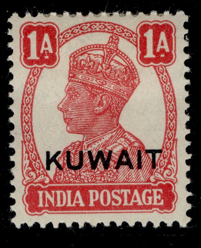 KUWAIT GVI SG55, 1a carmine, M MINT.