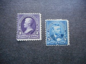 #'s 268 & 281 Fine Mint