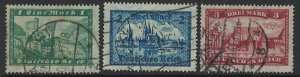 Germany Scott 337-339 Used! Complete Set!