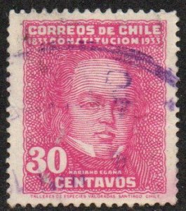 Chile Sc #183 Used