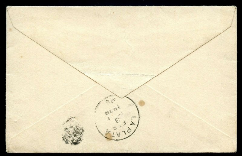 U.S. One Cent First Bureau Issue on 1898 Washington, DC Cover w/Barr-Fyke Cancel