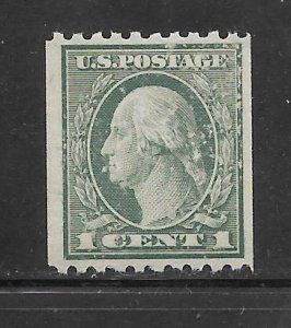 #486 MNH Single Scuff on Face