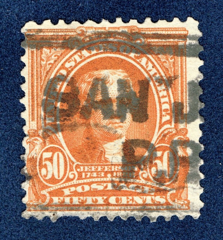 [0201] 1903 Scott#310 used in Porto Rico SAN JUAN