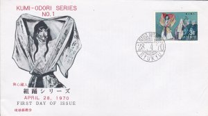 Ryukyu # 195-199, Classic Opera, First Day Covers