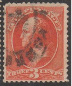 U.S. Scott #214 Washington Stamp - Used Single - IND