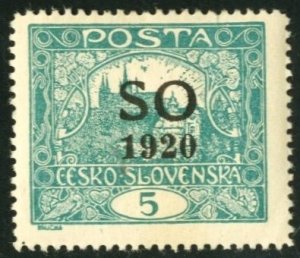 EASTERN SILESIA - #23 - UNUSED MINT HINGED - 1920 - EASIL001