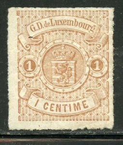 Luxembourg #  13, Mint Hinge. CV $ 200.00