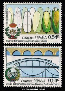 Spain Scott 3985-3986 Mint never hinged.