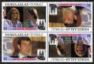 Tuvalu - Nukulaelae 1986 Royal Wedding (Andrew & Ferg...