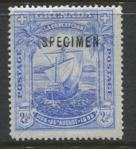 Grenada QV 1898 2 1/2d ultra overprinted SPECIMEN S.G. #56