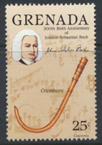 Grenada SC# 1312  MNH SG 1435 Bach Music Instruments 1985 see scan /detail  