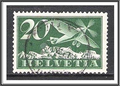 Switzerland #C4 Airmail Used