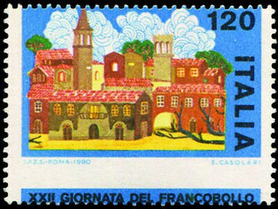 XXII Day of the bottom stamp perforated varieties