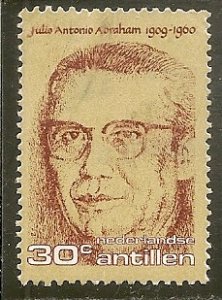 Netherlands antilles   Scott 381  Party Founder   Used