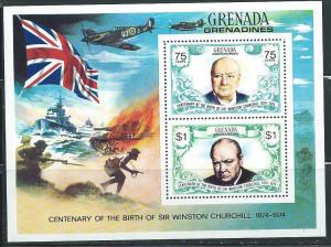 Grenada-Grenadines #31 Winston Churchill S/S (MNH) CV$0.80