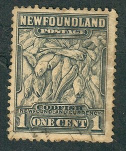 Newfoundland #253 used single - perf 12.5