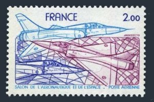 France C53, MNH. Michel 2269. Air Post 1981.34th Space & Aeronautics Exhibition.