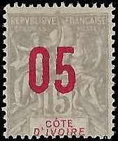 IVORY COAST   #37 MH (1)