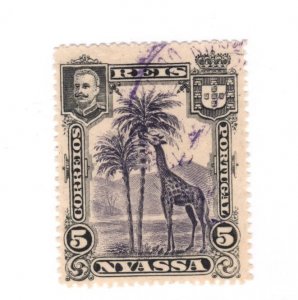 Nyassa #27 Used - Stamp CAT VALUE $1.05