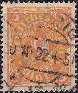 GERMANY REICH [1922] MiNr 0205 ( O/used )