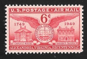 C40 6 cents Alexandra Stamp M OG NH EGRADED VF 81