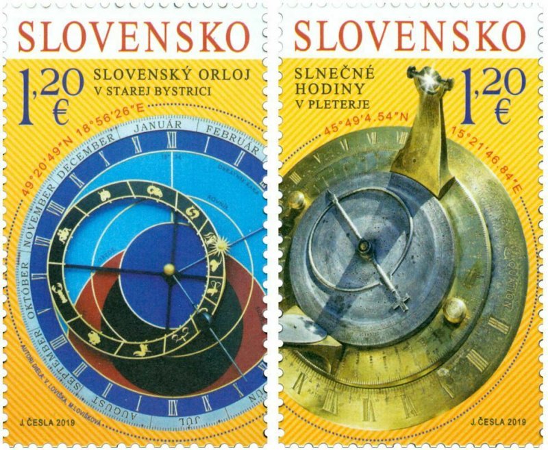 SLOVAKIA/2019 -  (STAMPS + FDC's SET) Joint Issue with Slovenia, MNH 