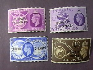 KUWAIT # 89-92-MINT/NEVER HINGED---COMPLETE SET---1949