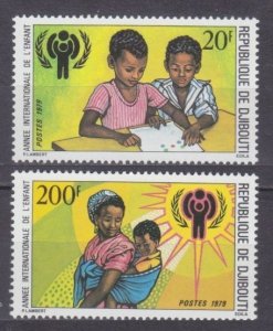 1979 Djibouti 241-242 International Year of Children 4,50 €