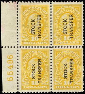 U.S. REV. STOCK TRANSFER RD32  Used (ID # 118032)