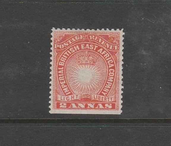 British East Africa, 1890/5 2As MM SG 6