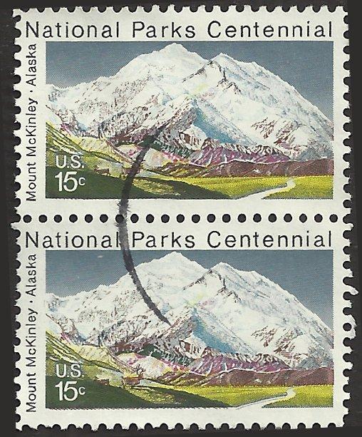 # 1454 - Pair - USED MT. McKINLEY ALASKA