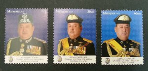 *FREE SHIP Malaysia The Coronation Of The Sultan Of Johor 2015 Royal (stamp) MNH