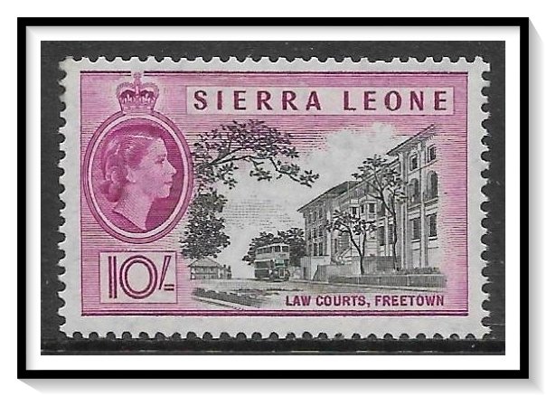 Sierra Leone #206 QE II & Law Courts MNH