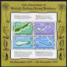 British Indian Ocean Territory 1975 10th Anniversary of T...