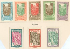 French Polynesia #J10-J17 Unused Single (Complete Set)