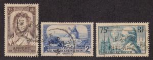 France - 1936 - SC 306-08 - Used