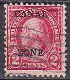 Canal Zone 84 1925 Overprint Used
