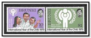 Brunei #238-239 Year of The Child Set MNH