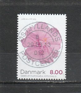 Denmark  Scott#  1611  Used  (2012 Soapwort)