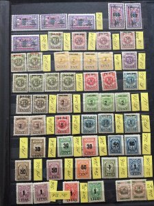 Lithuania Latvia Memel Large Valuable M&U Collection(Appx3500+Stamps)GM823