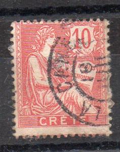 FRENCH CRETA - FRENCH CRETE - 1903 - 10 - Used -